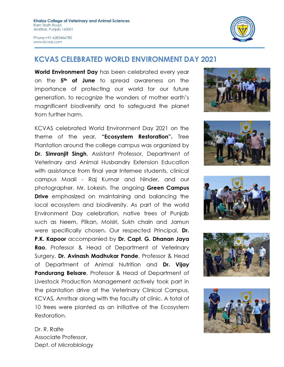 Khalsa College of Veterinary and Animal Sciences, Amritsar